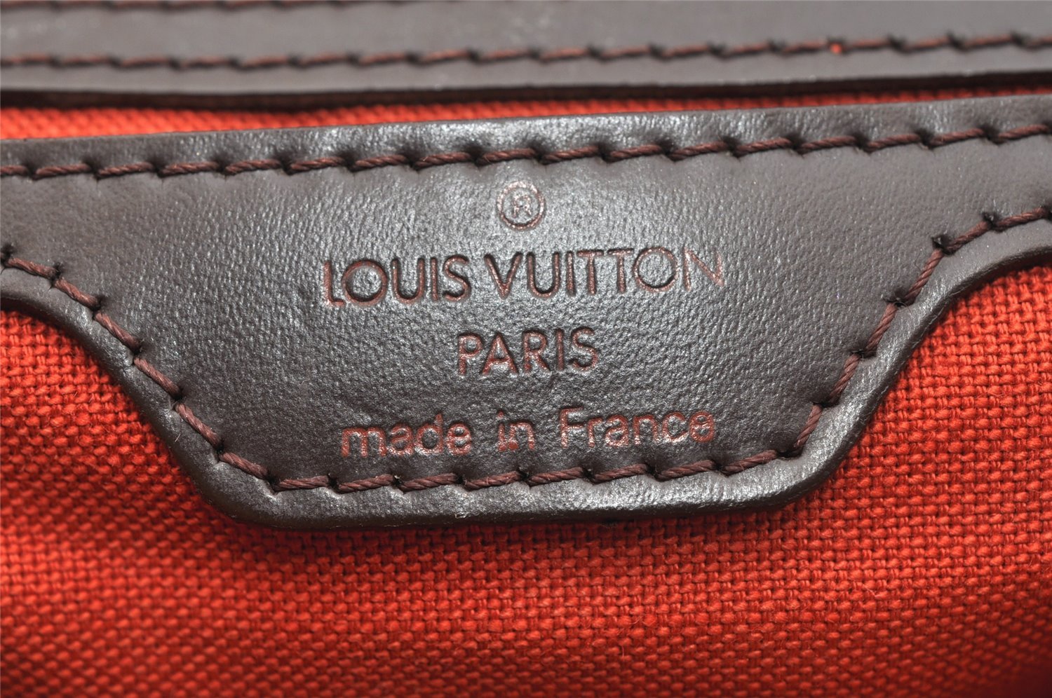 Authentic Louis Vuitton Damier Soho Backpack N51132 LV 7732I