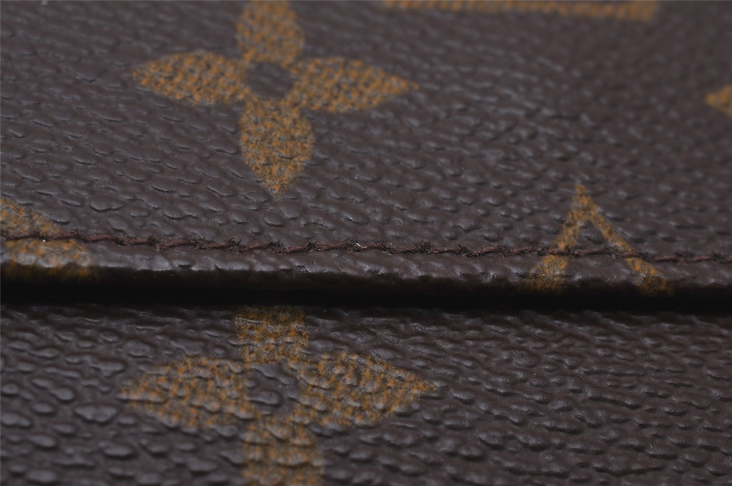 Authentic Louis Vuitton Monogram Trifold Wallet LV 7734I