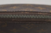 Authentic Louis Vuitton Monogram Trousse Demi Ronde 23 Pouch M47520 Junk 7734J
