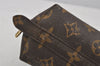 Authentic Louis Vuitton Monogram Trousse Demi Ronde 23 Pouch M47520 Junk 7734J