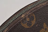 Authentic Louis Vuitton Monogram Trousse Demi Ronde 23 Pouch M47520 Junk 7734J