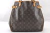 Authentic Louis Vuitton Monogram Batignolles Vertical Tote Bag M51153 LV 7735I