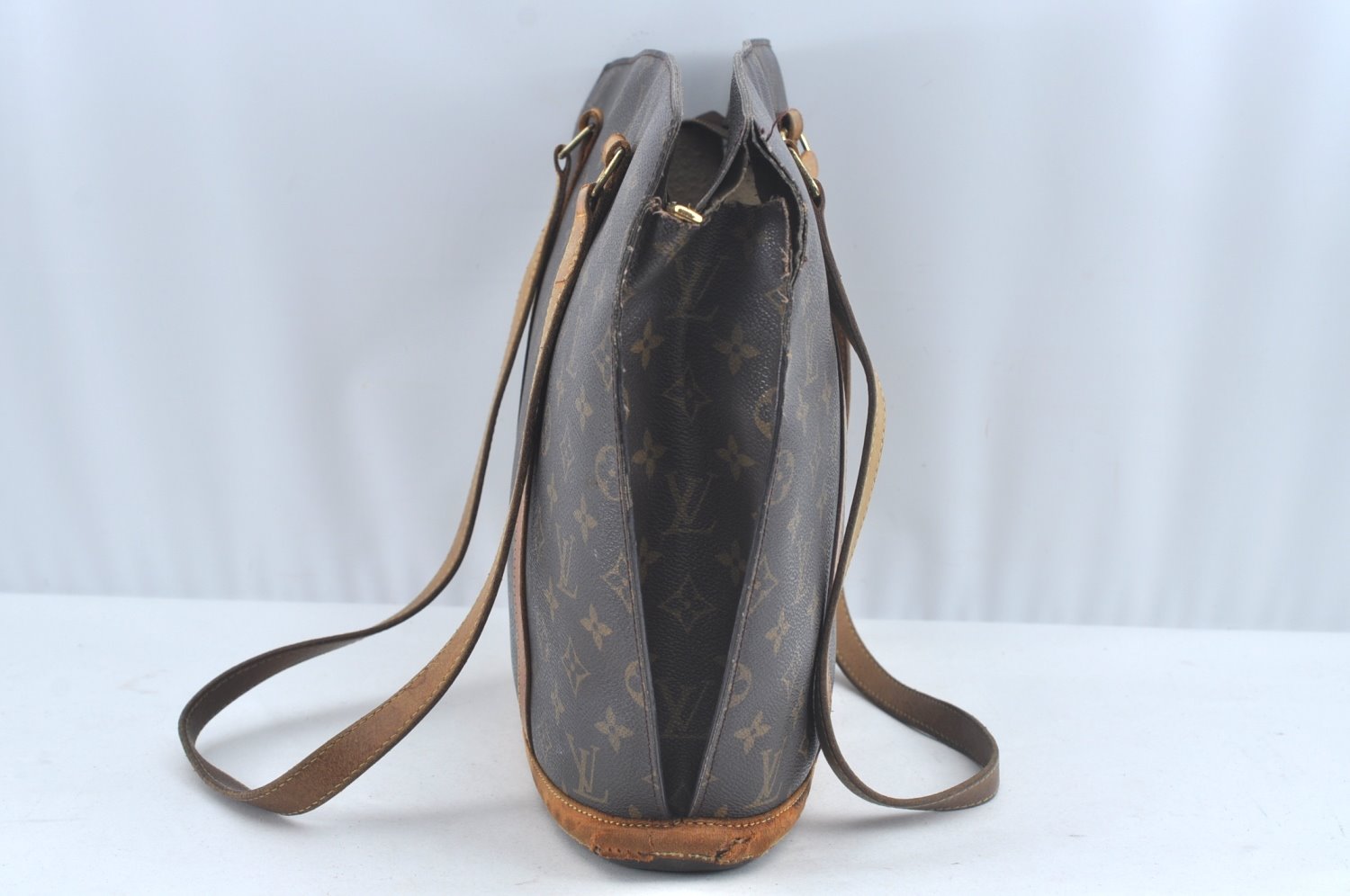 Authentic Louis Vuitton Monogram Babylone Shoulder Tote Bag M51102 LV 7736I