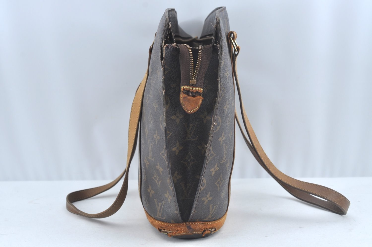 Authentic Louis Vuitton Monogram Babylone Shoulder Tote Bag M51102 LV 7736I