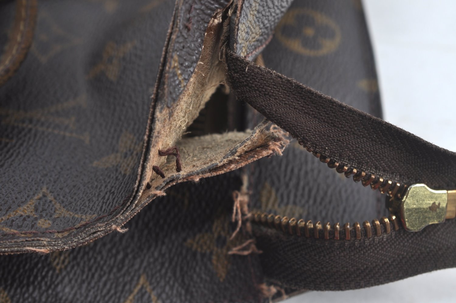 Authentic Louis Vuitton Monogram Babylone Shoulder Tote Bag M51102 LV 7736I