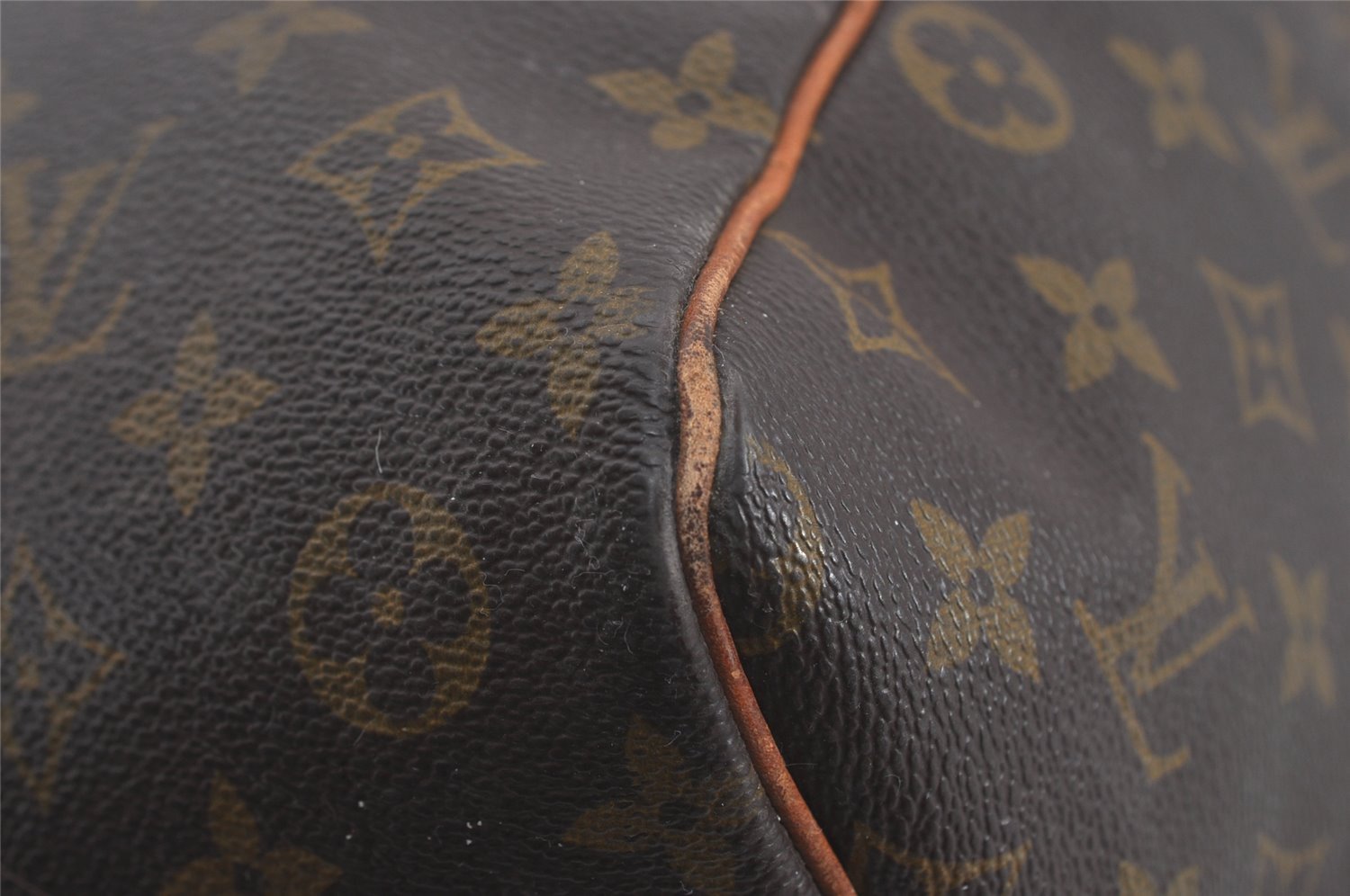 Authentic Louis Vuitton Monogram Keepall Bandouliere 60 M41412 Boston Bag 7737I