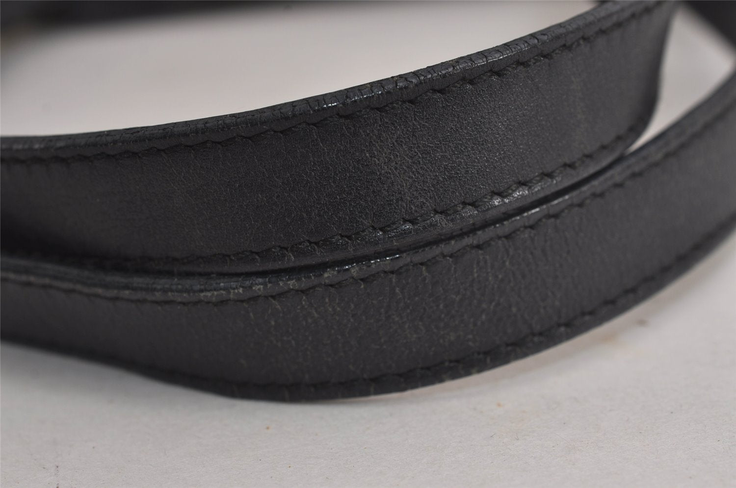 Authentic GUCCI Shoulder Tote Bag GG Canvas Leather 0021098 Black Gray 7737J