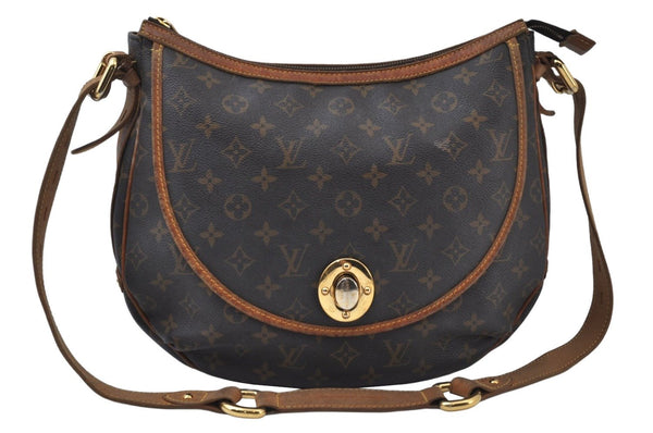 Authentic Louis Vuitton Monogram Tulum GM Shoulder Cross Bag M40075 LV 7738I