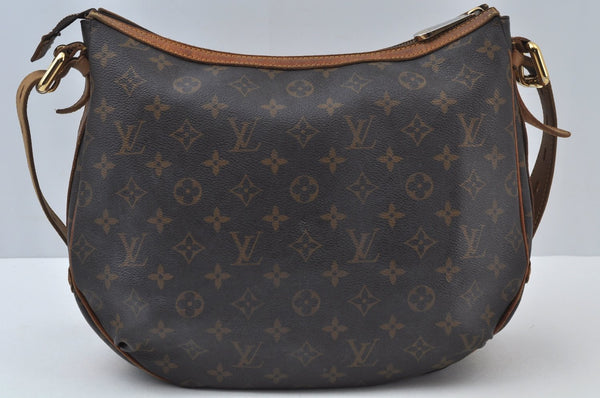 Authentic Louis Vuitton Monogram Tulum GM Shoulder Cross Bag M40075 LV 7738I