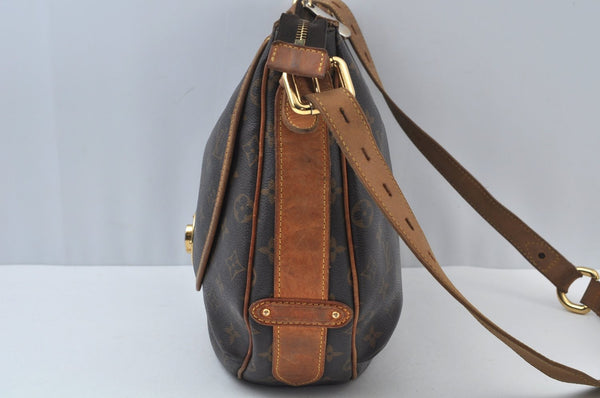 Authentic Louis Vuitton Monogram Tulum GM Shoulder Cross Bag M40075 LV 7738I