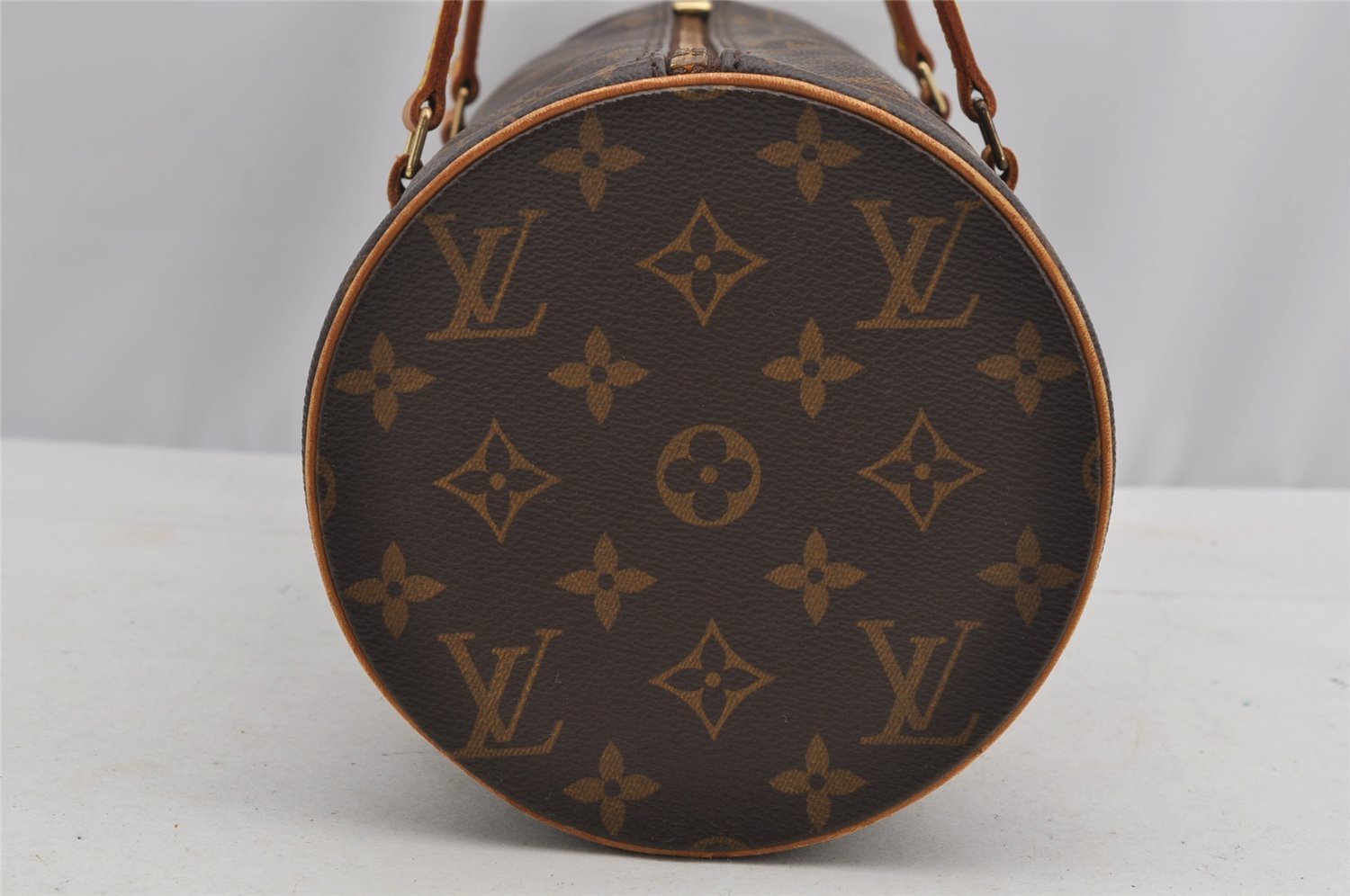Authentic Louis Vuitton Monogram Papillon 30 Hand Bag M51385 LV 7739I
