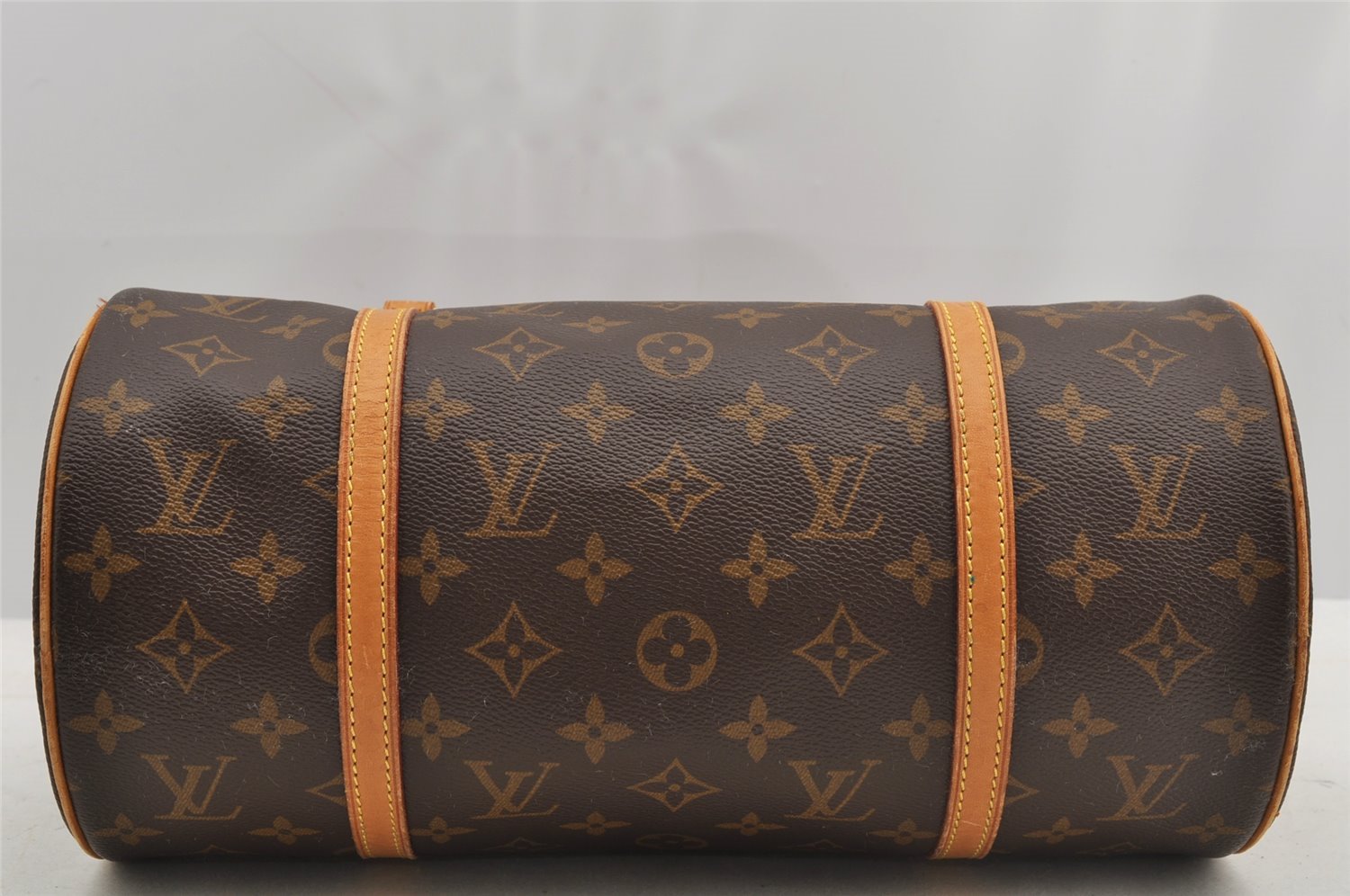 Authentic Louis Vuitton Monogram Papillon 30 Hand Bag M51385 LV 7739I