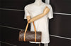 Authentic Louis Vuitton Monogram Papillon 30 Hand Bag M51385 LV 7739I