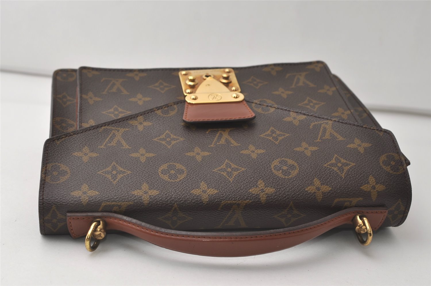 Authentic Louis Vuitton Monogram Monceau 2Way Shoulder Hand Bag M51187 LV 7740J