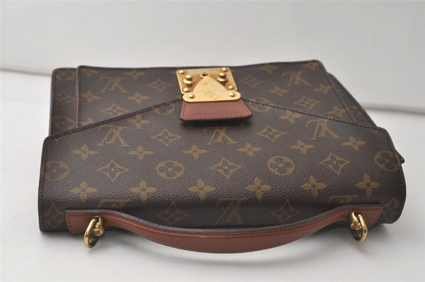 Authentic Louis Vuitton Monogram Monceau 2Way Shoulder Hand Bag M51187 LV 7740J