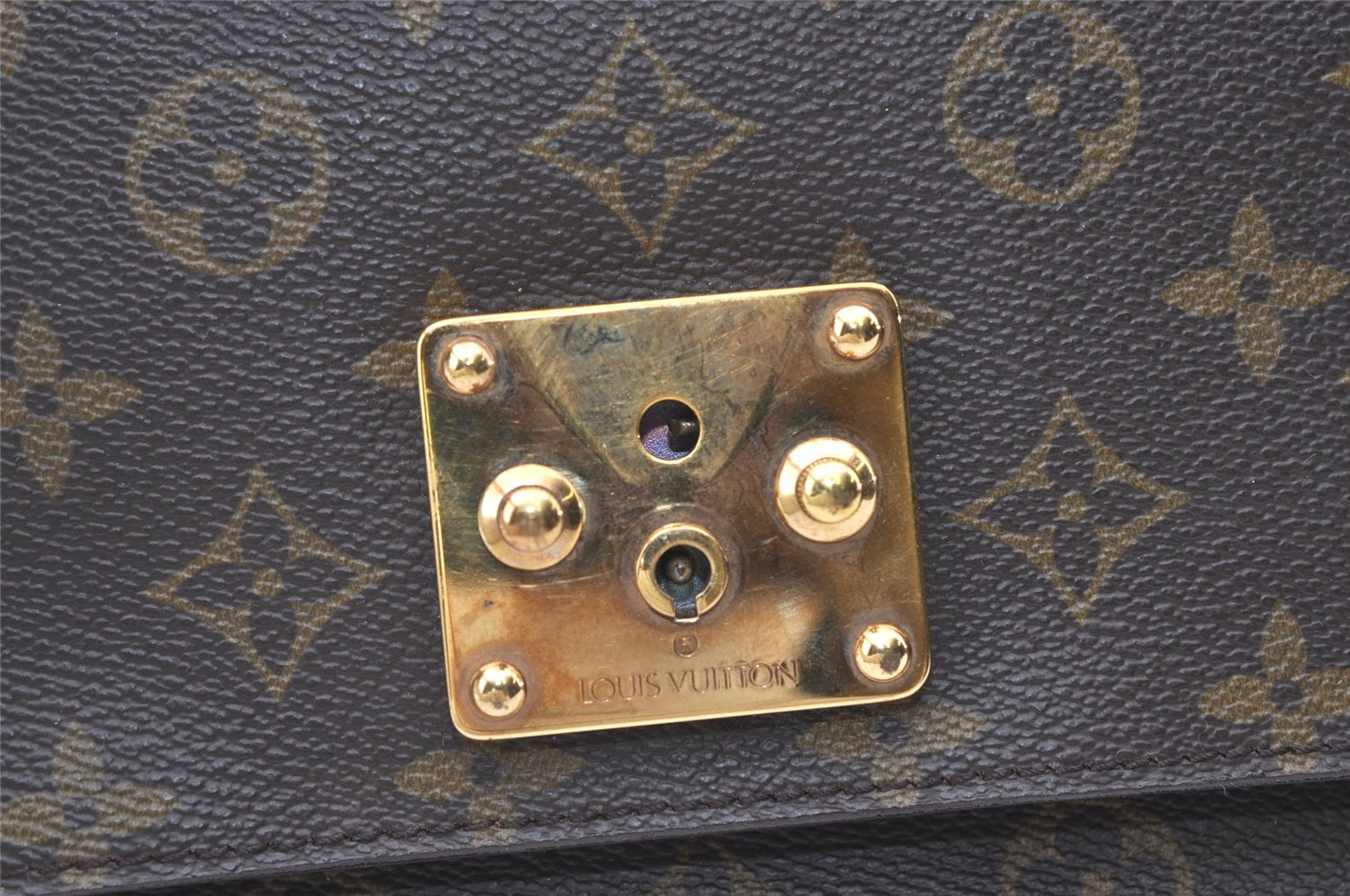 Authentic Louis Vuitton Monogram Monceau 2Way Shoulder Hand Bag M51187 LV 7740J