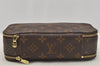 Authentic Louis Vuitton Monogram Trousse Blush GM Cosmetic Pouch M47505 LV 7741I