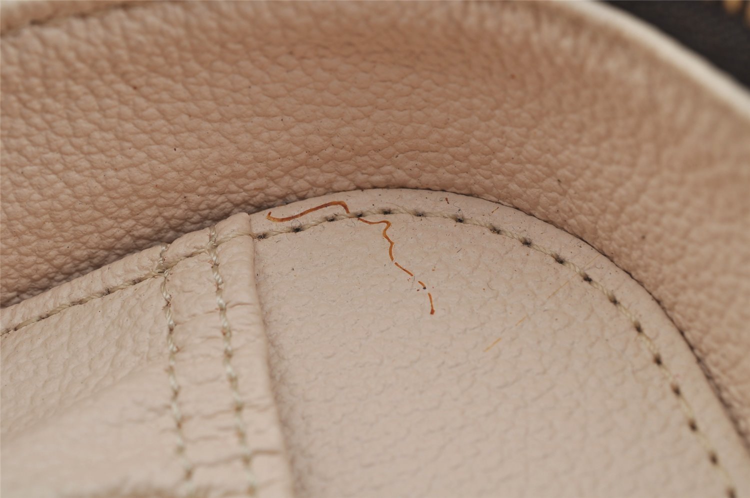 Authentic Louis Vuitton Monogram Trousse Blush GM Cosmetic Pouch M47505 LV 7741I