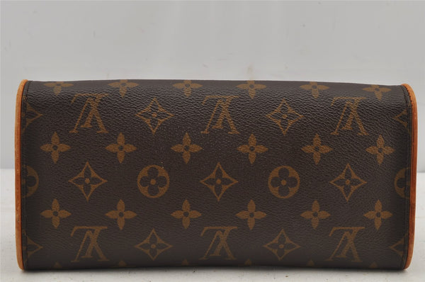 Authentic Louis Vuitton Monogram Pochette Twin GM Shoulder Bag M51852 LV 7742J