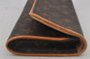 Authentic Louis Vuitton Monogram Pochette Twin GM Shoulder Bag M51852 LV 7742J