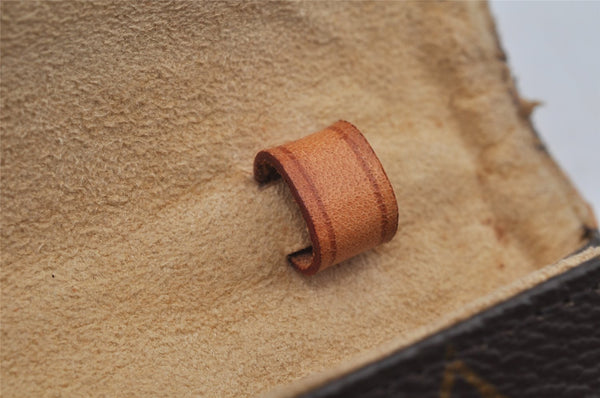 Authentic Louis Vuitton Monogram Pochette Twin GM Shoulder Bag M51852 LV 7742J