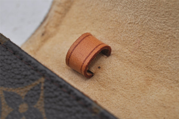 Authentic Louis Vuitton Monogram Pochette Twin GM Shoulder Bag M51852 LV 7742J