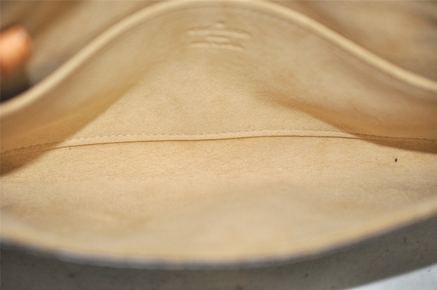 Authentic Louis Vuitton Monogram Pochette Twin GM Shoulder Bag M51852 LV 7742J