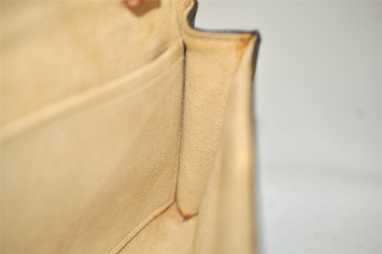 Authentic Louis Vuitton Monogram Pochette Twin GM Shoulder Bag M51852 LV 7742J