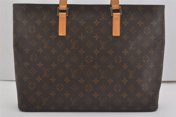 Authentic Louis Vuitton Monogram Luco Shoulder Tote Bag M51155 LV 7743I
