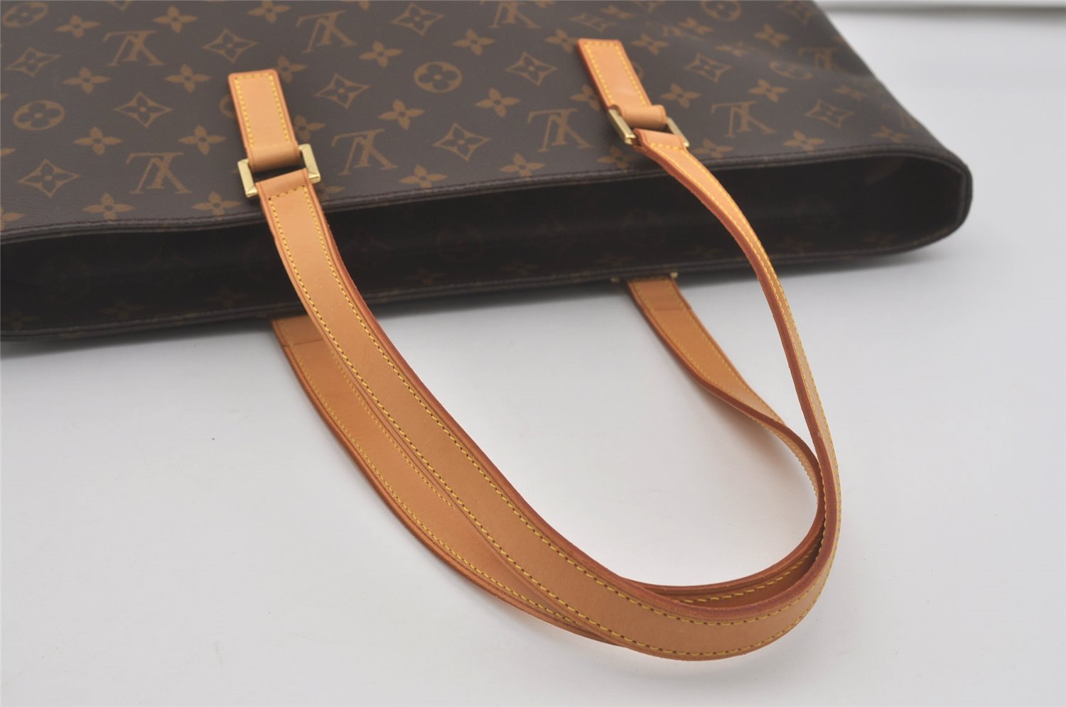 Authentic Louis Vuitton Monogram Luco Shoulder Tote Bag M51155 LV 7743I