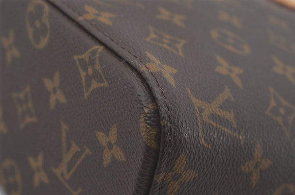 Authentic Louis Vuitton Monogram Luco Shoulder Tote Bag M51155 LV 7743I