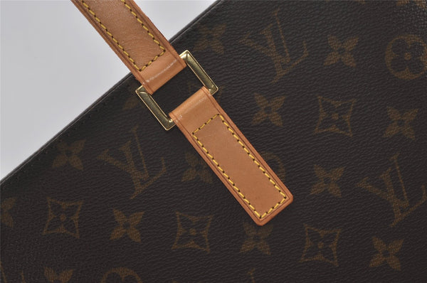Authentic Louis Vuitton Monogram Luco Shoulder Tote Bag M51155 LV 7743I