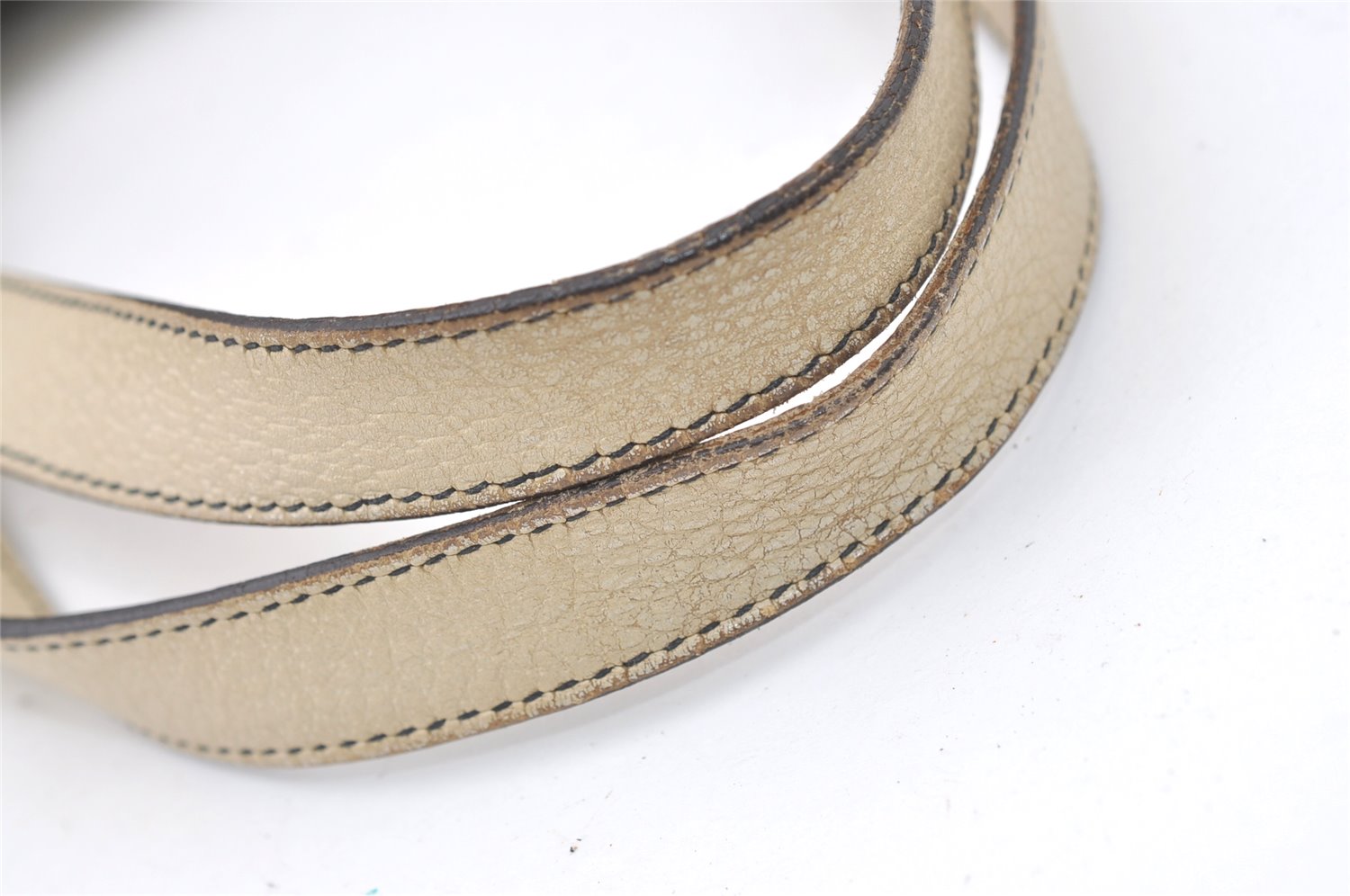 Authentic GUCCI Abbey Shoulder Hand Bag Purse Canvas Leather 170004 Navy 7745J