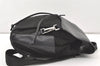Authentic GUCCI Vintage Drawstring Backpack Nylon Leather 0030233 Black 7747J