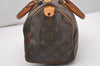 Authentic Louis Vuitton Monogram Speedy 25 Boston Hand Bag M41528 LV 7749I