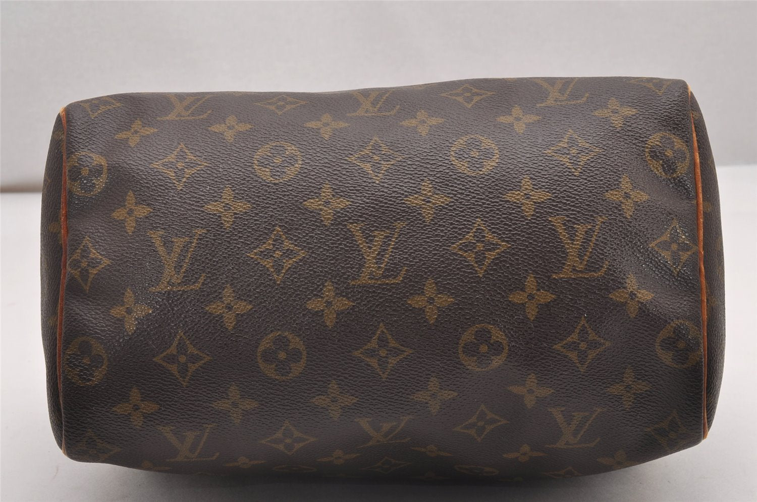 Authentic Louis Vuitton Monogram Speedy 25 Boston Hand Bag M41528 LV 7749I