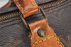 Authentic Louis Vuitton Monogram Speedy 25 Boston Hand Bag M41528 LV 7749I
