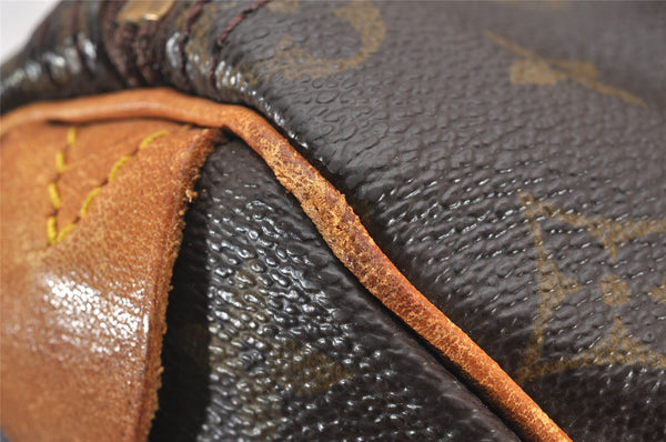 Authentic Louis Vuitton Monogram Speedy 25 Boston Hand Bag M41528 LV 7749I