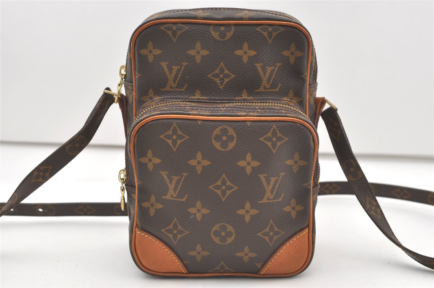 Authentic Louis Vuitton Monogram Amazone Shoulder Cross Body Bag M45236 LV 7750J