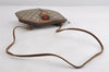 Authentic GUCCI Web Sherry Line Shoulder Bag GG PVC Leather Brown Junk 7752I