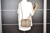 Authentic GUCCI Web Sherry Line Shoulder Bag GG PVC Leather Brown Junk 7752I