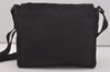 Authentic GUCCI Shoulder Cross Body Bag Nylon Leather 146236 Black  7753I
