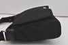 Authentic GUCCI Shoulder Cross Body Bag Nylon Leather 146236 Black  7753I