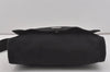 Authentic GUCCI Shoulder Cross Body Bag Nylon Leather 146236 Black  7753I