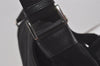 Authentic GUCCI Shoulder Cross Body Bag Nylon Leather 146236 Black  7753I