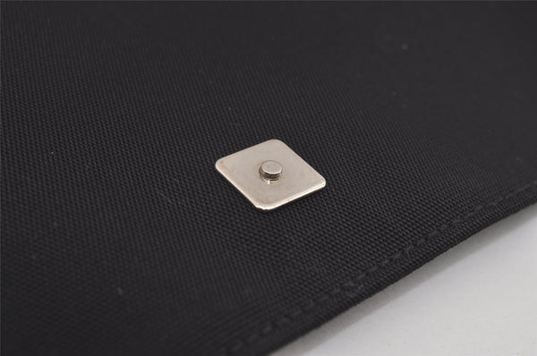 Authentic GUCCI Shoulder Cross Body Bag Nylon Leather 146236 Black  7753I