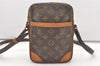 Authentic Louis Vuitton Monogram Danube Shoulder Cross Body Bag M45266 LV 7753J