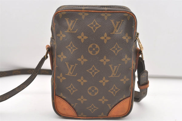 Authentic Louis Vuitton Monogram Danube Shoulder Cross Body Bag M45266 LV 7753J