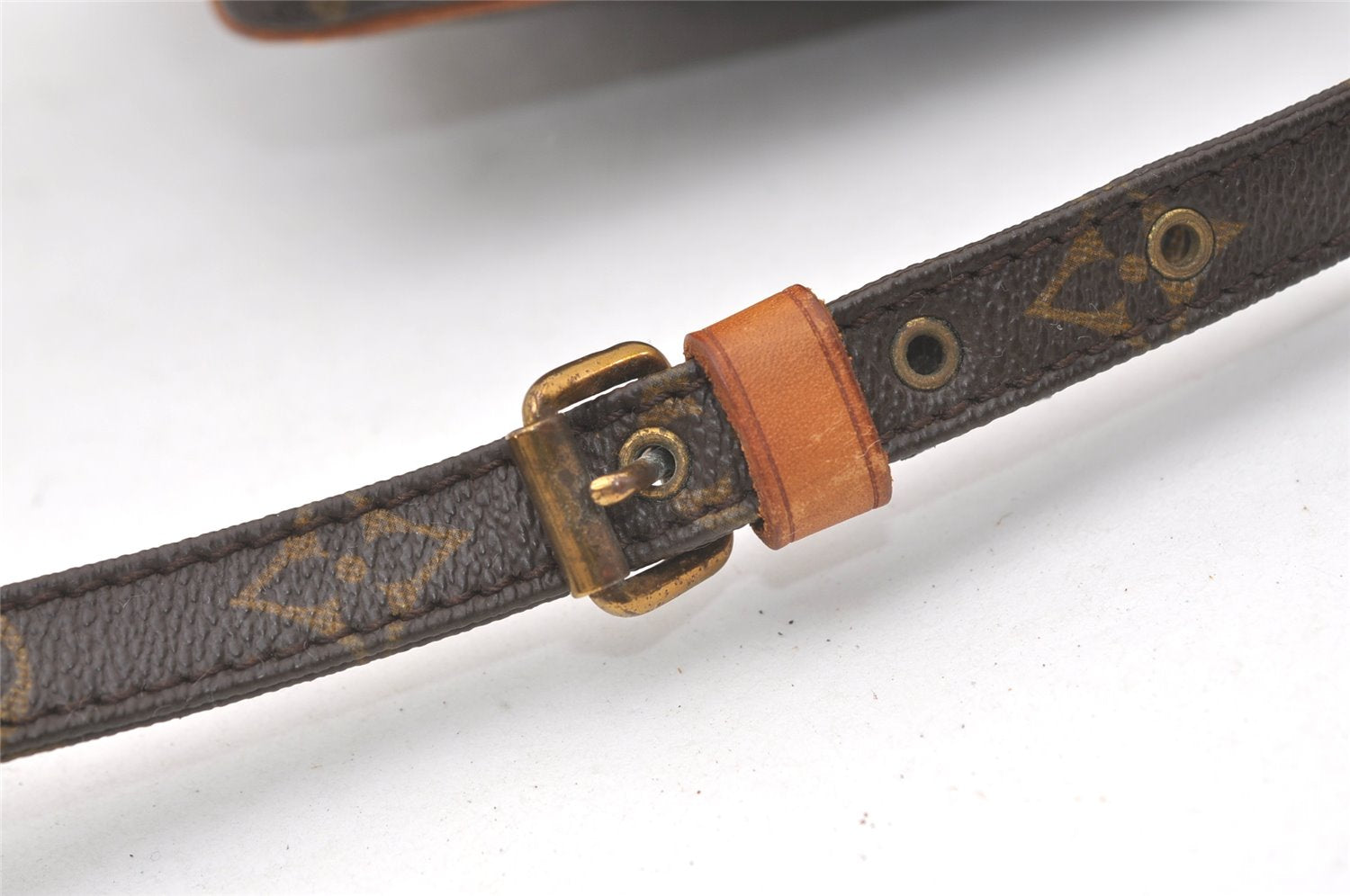 Authentic Louis Vuitton Monogram Danube Shoulder Cross Body Bag M45266 LV 7753J