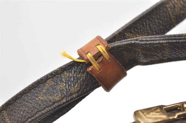 Authentic Louis Vuitton Monogram Danube Shoulder Cross Body Bag M45266 LV 7753J